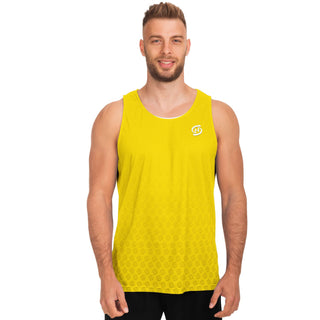 Mens Tank Top - Yellow Sun - Synergetic Heroes