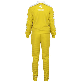 Mens Tracksuit - Yellow Sun