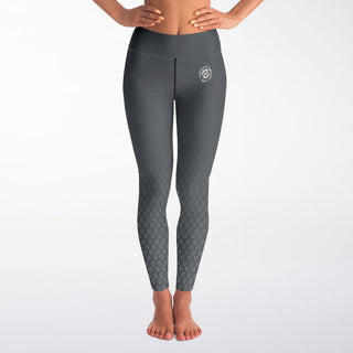 Yoga Leggings - Shadow Gray - Synergetic Heroes