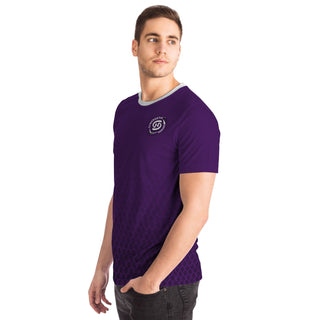 Mens T-shirt - Purple Shield