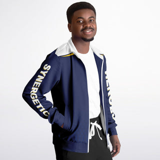 Mens Track Jacket - Midnight Blue - Synergetic Heroes