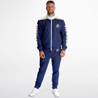 Mens Tracksuit - Midnight Blue - Synergetic Heroes