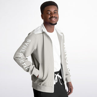 Mens Track Jacket - Jade White