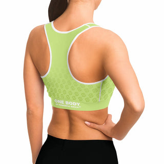 Sports Bra - Harmony Green - Synergetic Heroes