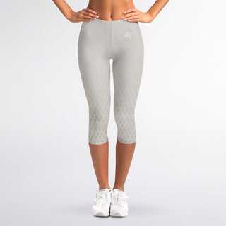 Capri Leggings - Jade White - Synergetic Heroes