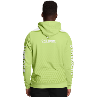 Womens Hoodie - Harmony Green
