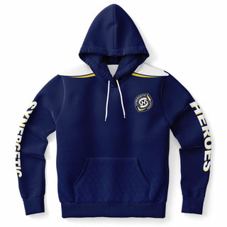 Mens Hoodie - Midnight Blue - Synergetic Heroes