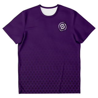 Mens T-shirt - Purple Shield