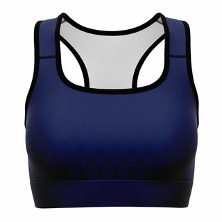 Sports Bra - Midnight Blue - Synergetic Heroes