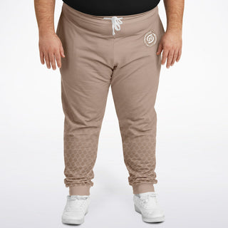 Mens Plus-size Jogger - Taupe Stone - Synergetic Heroes