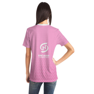 Womens T-Shirt - Soft Rose - Synergetic Heroes