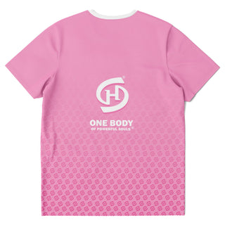 Womens T-Shirt - Soft Rose - Synergetic Heroes