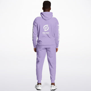 Mens Hoodie & Jogger - Lavender Mist - Synergetic Heroes