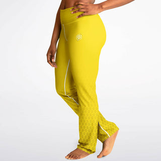 Flare Leggings - Yellow Sun - Synergetic Heroes