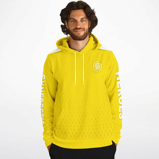 Mens Hoodie - Yellow Sun - Synergetic Heroes