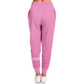 Womens Lettered Jogger - Soft Rose - Synergetic Heroes