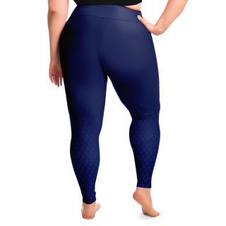 Plus Size Legging - Midnight Blue - Synergetic Heroes