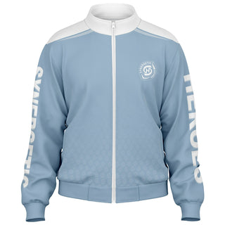 Mens Track Jacket - Angel Blue