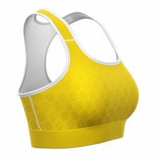 Sports Bra - Yellow Sun - Synergetic Heroes