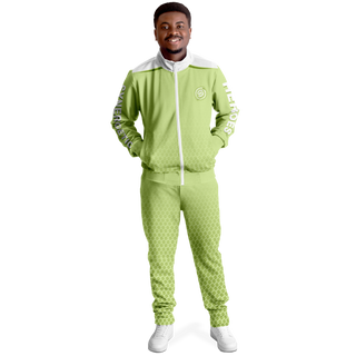 Mens Tracksuit - Harmony Green - Synergetic Heroes