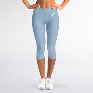 Capri Leggings - Angle Blue - Synergetic Heroes