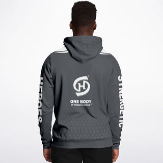 Mens Hoodie - Shadow Gray - Synergetic Heroes