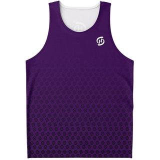 Mens Tank Top - Purple Shield