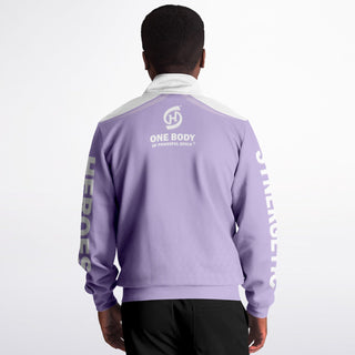 Mens Track Jacket - Lavender Mist
