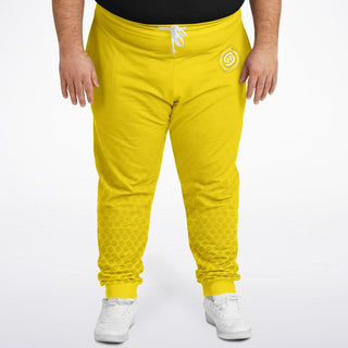 Mens Plus-size Jogger - Yellow Sun - Synergetic Heroes