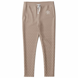 Mens Track Pants - Taupe Stone - Synergetic Heroes