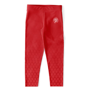 Capri Leggings - Fire Red - Synergetic Heroes