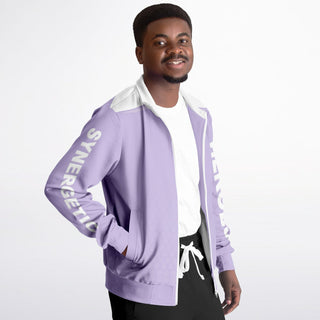Mens Track Jacket - Lavender Mist