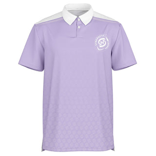 Mens Polo Shirt - Lavender Mist - Synergetic Heroes