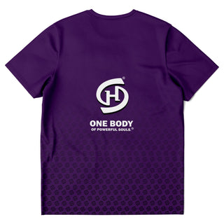 Mens T-shirt - Purple Shield