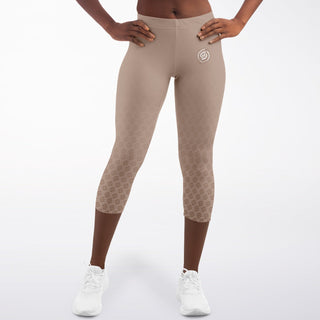 Capri Leggings - Taupe Stone - Synergetic Heroes