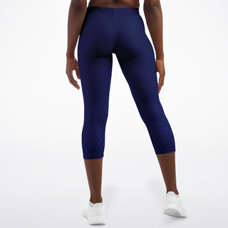 Capri Leggings - Midnight Blue - Synergetic Heroes