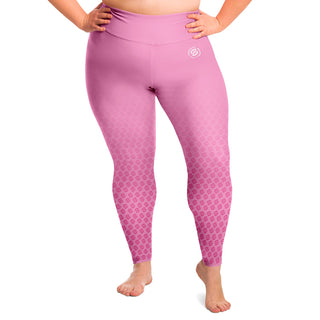 Plus Size Legging - Soft Rose - Synergetic Heroes