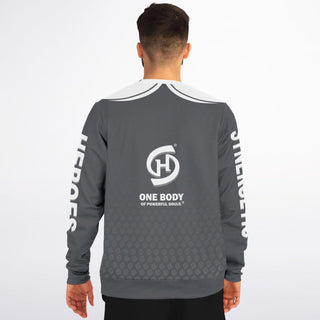 Mens Athletic Sweatshirt - Shadow Gray