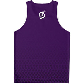 Mens Tank Top - Purple Shield