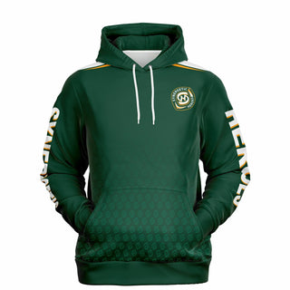 Mens Hoodie - Emerald Green