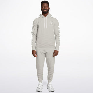 Mens Hoodie & Jogger - Jade White - Synergetic Heroes