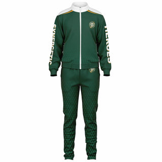 Mens Tracksuit - Emerald Green