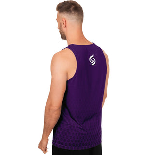 Mens Tank Top - Purple Shield