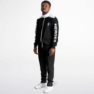 Mens Tracksuit - Obsidian Black - Synergetic Heroes