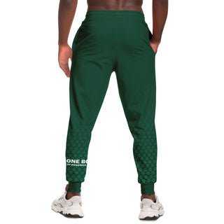 Mens Lettered Jogger - Emerald Green - Synergetic Heroes