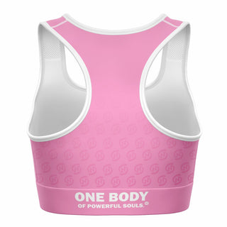 Sports Bra - Soft Rose - Synergetic Heroes