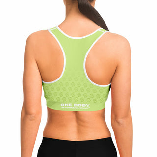 Sports Bra - Harmony Green - Synergetic Heroes