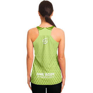 Flowy Racerback Tank Top - Harmony Green - Synergetic Heroes