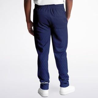 Mens Track Pants - Midnight Blue - Synergetic Heroes