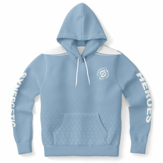 Mens Hoodie - Angel Blue - Synergetic Heroes